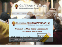 Tablet Screenshot of comonewman.org